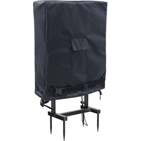 Housse de Rangement pour Dévidoir avec Poche pour avant et Boucles Inférieures Ajustable en Polyester 420D 80x25x90cm (1/5)