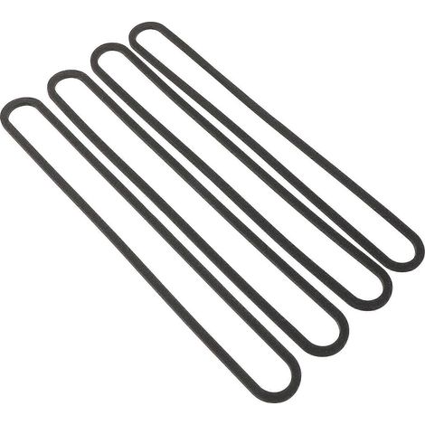 Dichtungen für Vakuumiergeräte, obere Dichtungsleiste, Schaumstoffdichtung für Vakuumiergeräte im Haushalt, 32,00 x 3,50 x 0,50 cm, verhindert Luftleckagen, 4er-Set (1/5)