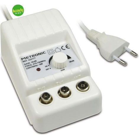 amplificatore interno a regol. di guad. 2x24 db (1/3)