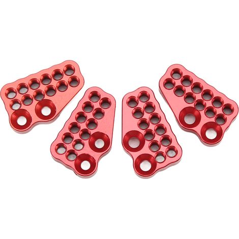 4 supports de fixation en métal pour amortisseurs avant/arrière Axial Capra 1.9 UTB AXI03004 - Pièces de rechange voiture RC (1/5)