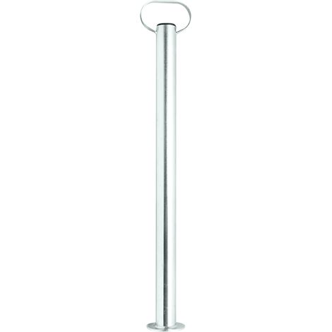 Gamba di supporto fissa per rimorchio diametro 48mm lunghezza 700mm