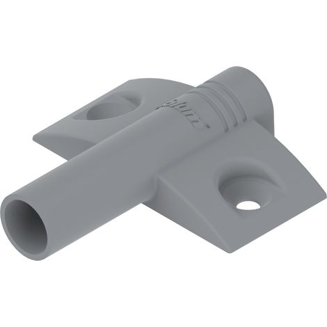 Blum Kreuzadapterplatte 37/32 für SPAX 3,5 o. 4mm Platingrau