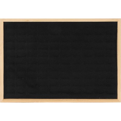 Écrin de rangement pour bijoux 100 alvéoles, insert de tiroir polyvalent noir, organiseur pour bagues, présentoir pour boutique et salon professionnel (1/5)