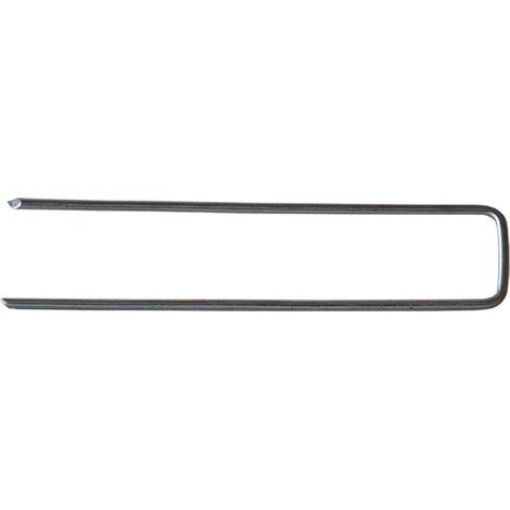 Picchetto fermarete a "U" 170×30 mm Ø 3 mm 20 pezzi (1/2)
