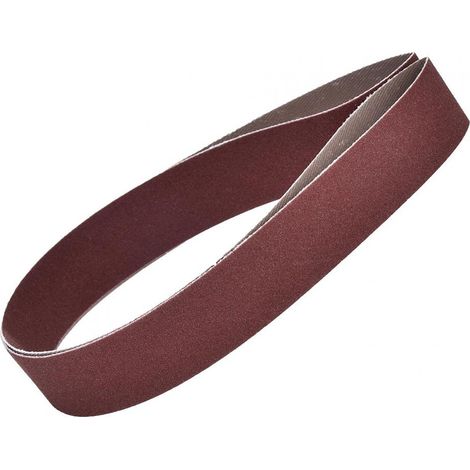 Confezione da 10 nastri abrasivi – 760x25mm – 600 – ossido di alluminio – levigatura/lucidatura – legno/mobili – levigatrice a nastro