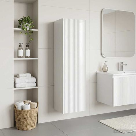 Mueble de baño montado en la pared  Brillante
