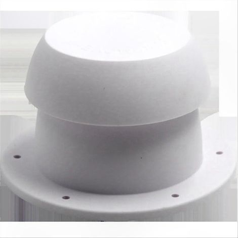 Chapeau de ventilation de toit en forme de champignon pour camping-car et breaks, assurant l'évacuation et la ventilation de l'air. (1/4)