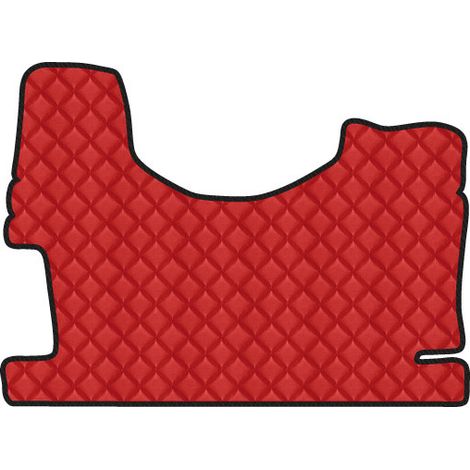 Tappeto centrale in Skeentex - Rosso - compatibile per Mercedes Actros MP3 (06/0812/13) tunnel alto