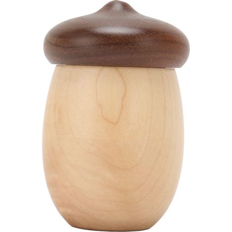 Porte-cure-dents décoratif en forme de gland, porte-cure-dents en bois, organisateur de cure-dents
