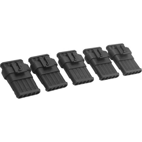 Stück 5-polige elektrische Kabelverbinder, dicht abgedichtet, IP67 wasserdicht, für Auto, LKW, Motorrad