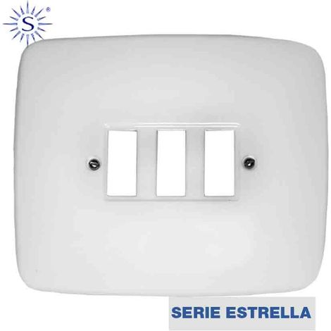 Teller, 3 Elemente groß, Serie Star Solera 65512