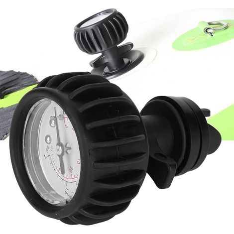 Manomètre à air 30PSI pour bateau gonflable, jauge de pression avec pompe manuelle, accessoire pour kayak et canot pneumatique.