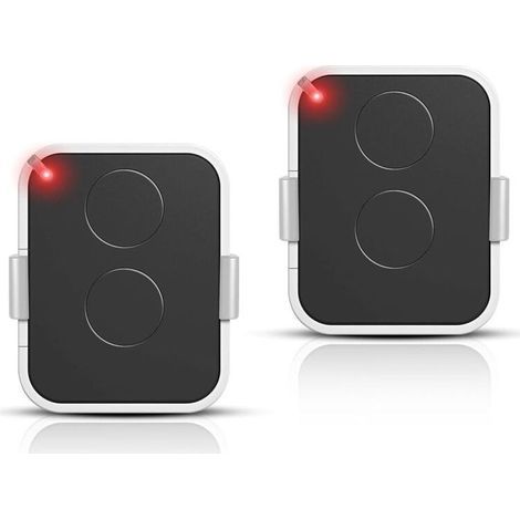 Télécommande portail 2 canaux 433,92 MHz – Compatible ON1E/ON2E/ON4E – Portée 200 m – Format porte-clés compact (1/5)