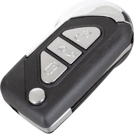 Boîtier de télécommande 3 boutons pour Citroën DS3 09-16 (1/5)