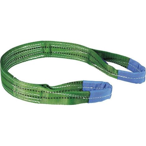 Elingues plates en polyester pour levage de 5 tonnes 2 m 5/2000