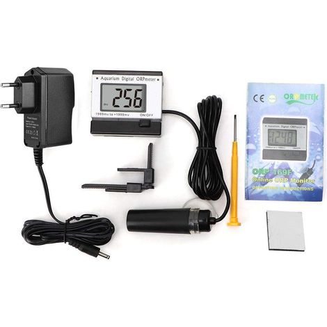 ORP-169F Mètre de Qualité de l'eau ORP Compteur 4 LCD Numérique Testeur d'Essai de Surveillance de la Qualité de l'eau(EU 220V) (1/5)