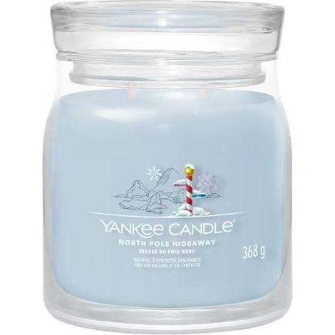 Yankee Candle Refuge du Pôle Nord bougie parfumée gris (1/2)