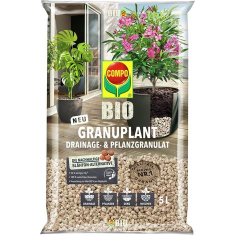 COMPO BIO GRANUPLANT Drainage- und Pflanzgranulat - 5 Liter
