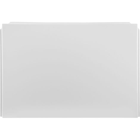 Duchy Value Polystyrene Bath End Panel 700mm W x 510mm H - White (1/2)