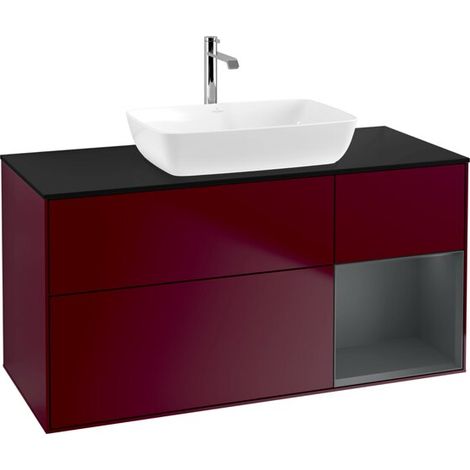 Villeroy & Boch F832HGHB Meuble sous-lavabo Finion F83 (1/2)
