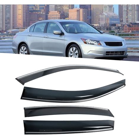 4 Seitenfenster-Sonnenschutzblenden, regendicht, rauchabweisend für Honda CRV 2007-2011 (1/5)