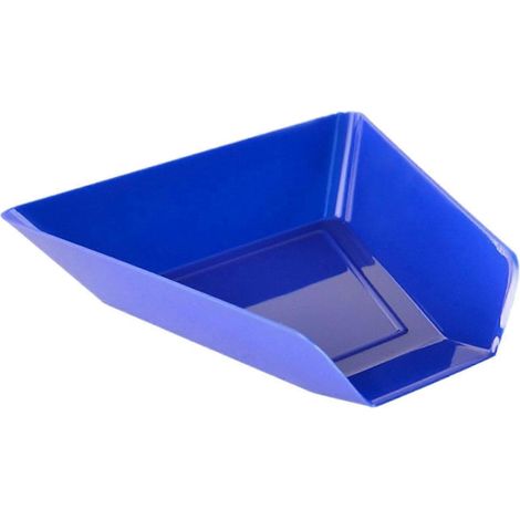 Plateau doseur à grains de café, assiette de présentation compacte et originale pour la pâtisserie, cadeau idéal pour les amateurs de café.-Blue