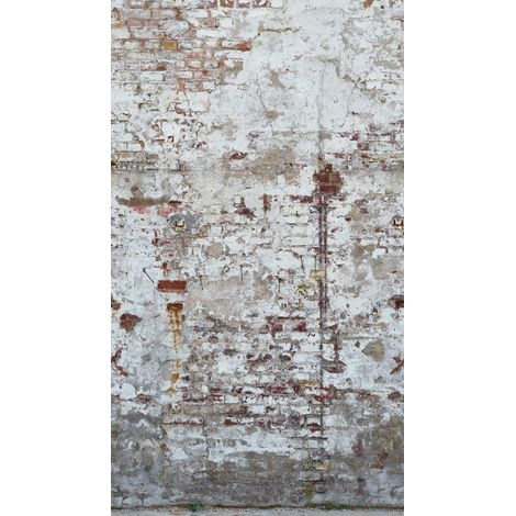 A.S. Creation Fototapete Livingwalls The Wall II 392381 Ein Motiv pro Rolle 2.80 x 1.59 m Steinoptik Weiß (1/3)