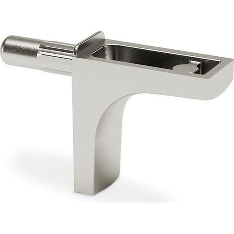 ITALIANA FERRAMENTA soporte estante k-line niquel pivote 3 , Soporte para Estante de Cristal y Madera K LINE - VerduEl soporte para estante K LINE es una solución es