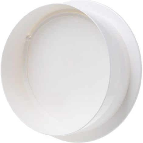 Volet Anti-Refoulement - Diamètre 100 mm - Pour Conduits Ronds en Plastique ou Flexible - Pour Cuisine Salle de Bain Toilettes Serres Hydroponiques - 1 Pièce (1/5)