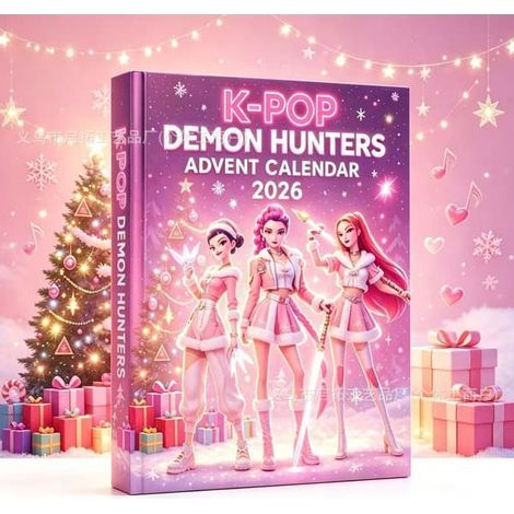 Havsglas Tomte Calendrier de l'Avent 2026 – Liten Tomte Julnedräkning Demon Hunter B