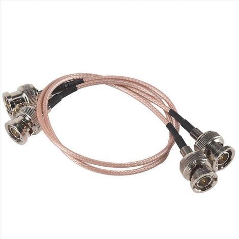 Lot de 2 câbles 3G HD SDI BNC de 30 cm pour appareils photo et vidéo (1/5)
