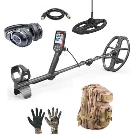Nokta Metal Detector TRIPLE SCORE Multifrequenza Pro-Pack + Accessori Adventure pack