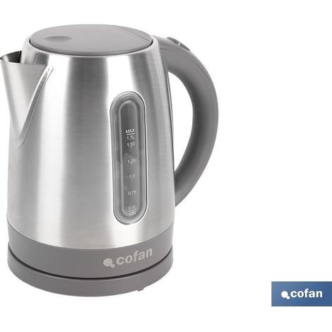 Hervidor de agua 2200 W con capacidad de 1,7 L (1/4)