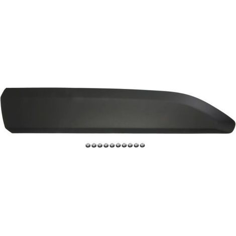 Moulure de porte avant droite noire Peugeot Partner 3 depuis 2018