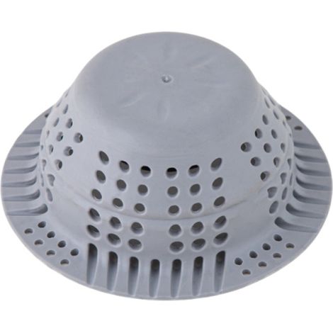 Filtre anti-cheveux en silicone pour bonde de baignoire, couvercle lesté pour bonde de lavabo, anti-obstruction.