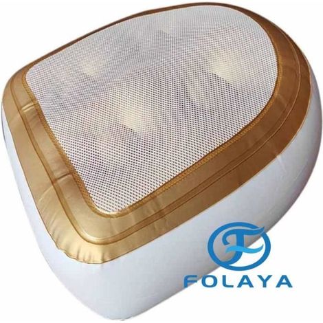 Siège d'appoint pour Spa et Bain à remous, Coussin de Baignoire Spa avec Couvercle en Maille Ventouses , PVC (1/4)
