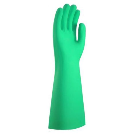 Gant plonge nitrile vert long (455 mm) - t9