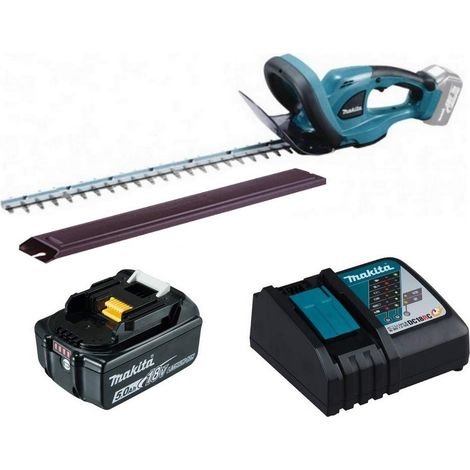 MAKITA DUH523RT - Taglia siepe 18 V LXT lamer da 52 cm (1 x 5,0 Ah) (1/8)