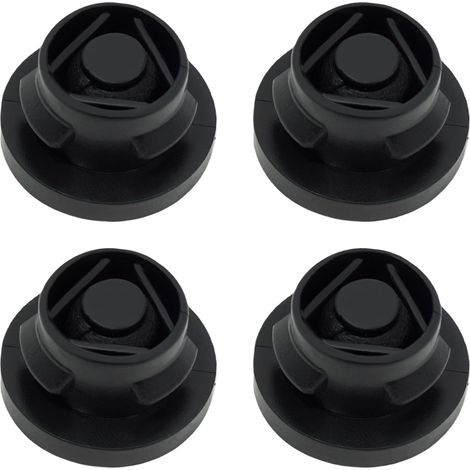 4pcs Air Intake Circuit Silent Block Air Filter Support OEM 1422A3 Car Rubber Air Filter Compatible with Peugeot Berlingo C2 C3 C4 C5 JUMPY XSARA PICASSO 1.6 HDI Black (1/5)