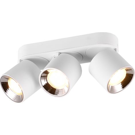 Plafonnier 3xgu10 max 10w - blanc mat - trio - guayana 73671601 73671601 73671601 (1/5)