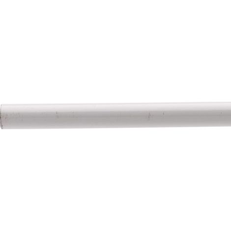 Tringle à rideaux blanche 70-110 cm – Métal robuste – Installation sans perçage – Design moderne pour fenêtres PVC, bois, aluminium – Ateliers 28