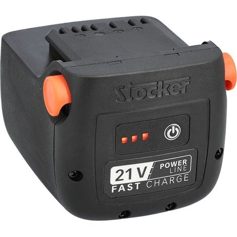 batteria di ricambio stocker "power" 21v 2,6ah