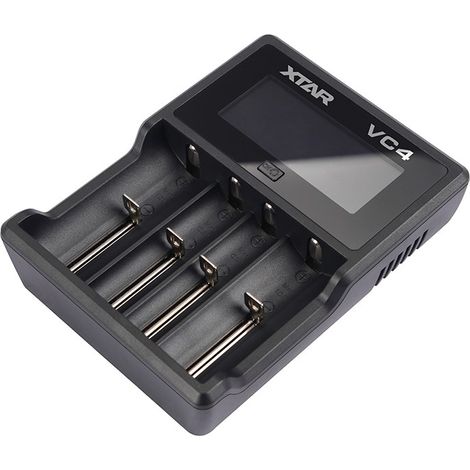 Batterieladegerät Li-ion & Ni-mh 1a Typen A, Aa, Aaa, Aaa, Aaaa Xtar-vc4 (1/5)