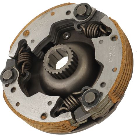Embrayage automatique pour quad avec couvercle, ensemble d'embrayage de démarrage moteur 17 mm pour motos tout-terrain et karts chinois de 50 à 110 cm3 (1/5)