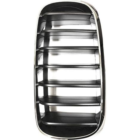 Grille de pare-chocs avant gauche/grille centrale (51137294485) pour les modèles BMW X5 F15 X6 F16 de 2013 à 2018. (1/3)