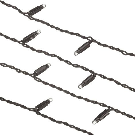 Lichtervorhang ,EXTRA', System 24, Zubehör, 49 LEDs, warmweiß, 1m, 1W (1/4)