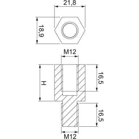 SCHNEIDER 4-stufiger Deckenventilator mit 26 cm Durchmesser und modernem Design.