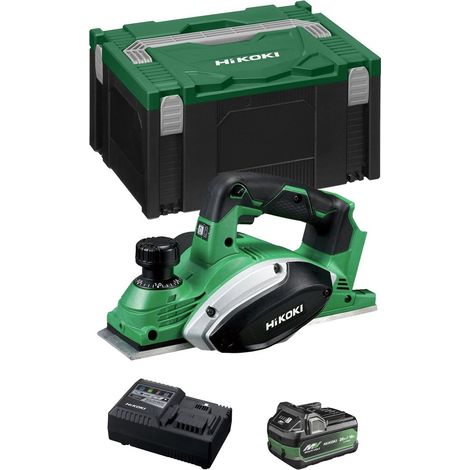 Hobel HIKOKI P18DSLA1X (1 x 2,5Ah/5,0Ah + UC18YSL3 + Koffer HSC III) (1/5)