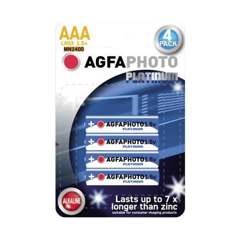 AgfaPhoto Power LR03 Micro (AAA)-Batterie Alkali-Mangan 1.5 V 4 St. (1/2)