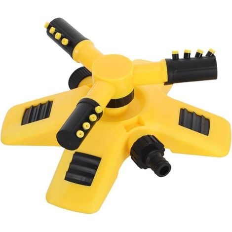Arroseur Automatique Rotatif en Plastique avec Connecteur 1 Pouce, Système D'arrosage pour Jardin et Ferme, Entretien Minimal et Couverture Large pour Pelouse et Cour (1/5)